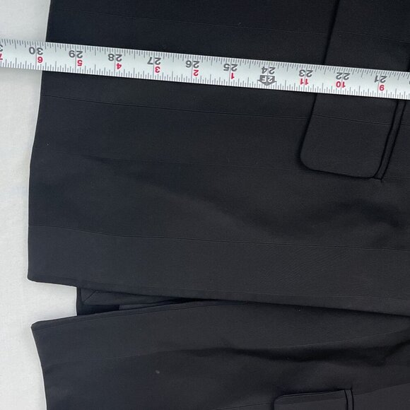 BECK EN Oversized Womens Blazer Jacket Single-Button Lined Long Sleeve Black 10 - Picture 9 of 13